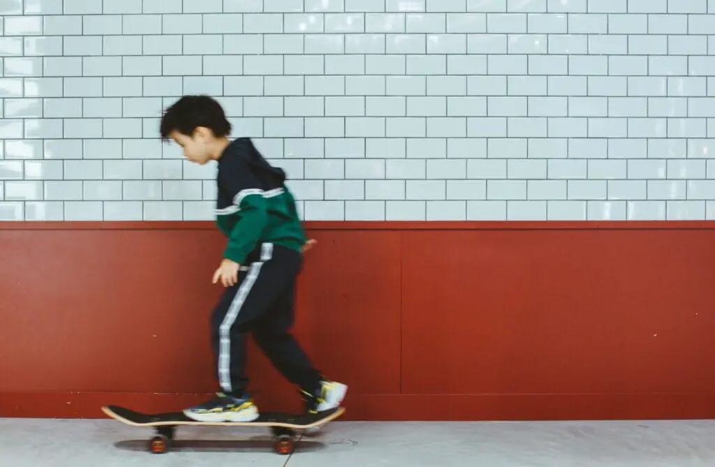 boy on skateboard 